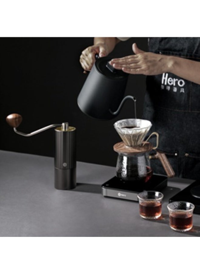 zeroHero Z3 Pro Advanced Pour Over Coffee Gift Box Set (8-in-1) – Hand Grinder, Electric Temp Control Kettle, Coffee Scale, Dripper & Server – Black - Image 5
